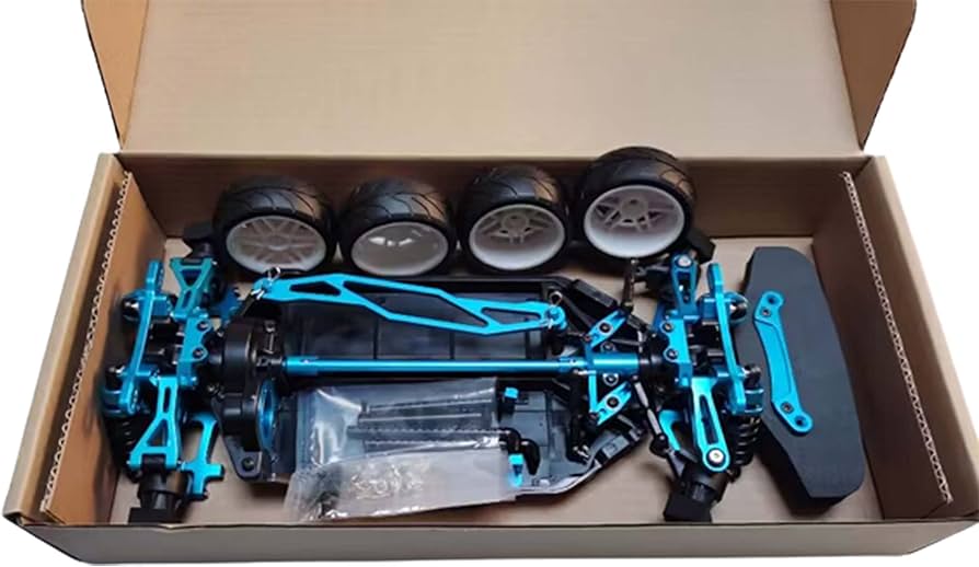 Amazon.com: Hobbypower 1/10 Alloy Upgrade RC Chassis Tamiya TT02