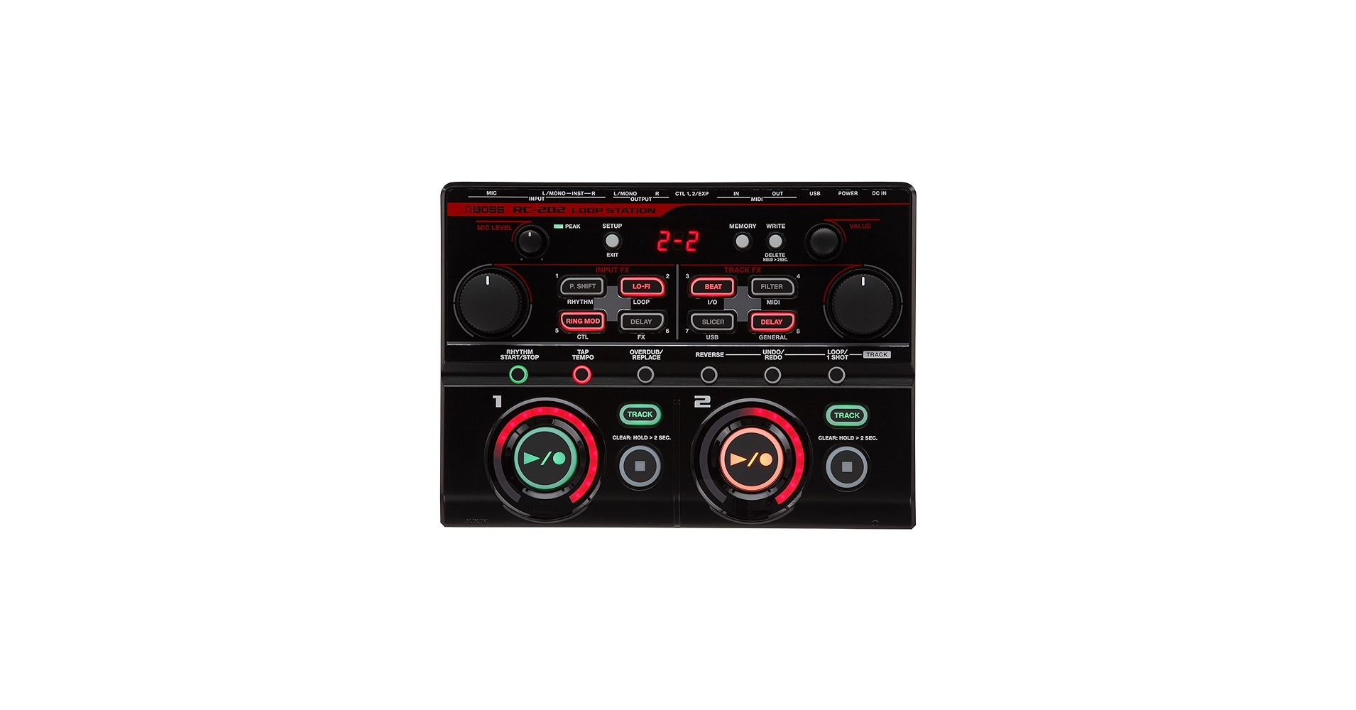 Amazon.com: BOSS RC-202 Loop Station | Fingertip Looping for