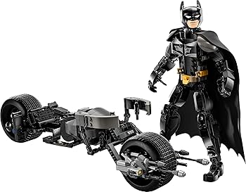 Amazon.com: Lego DC Batman Buildable Batman Figure and Motorcycle