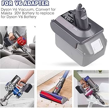 Amazon.co.jp: ダイソンV6バッテリーアダプター、対応マキタ18V