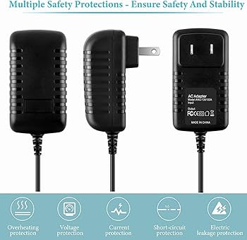 Amazon.com: Jantoy Replacement AC-DC Adapter Charger Compatible