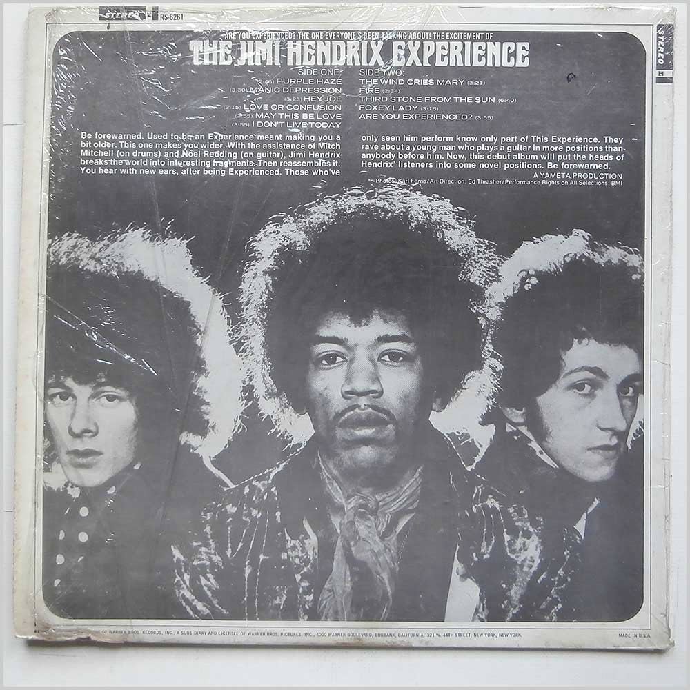 Hendrix, Jimi - Are You Experienced? [Vinyl] - Amazon.com Music