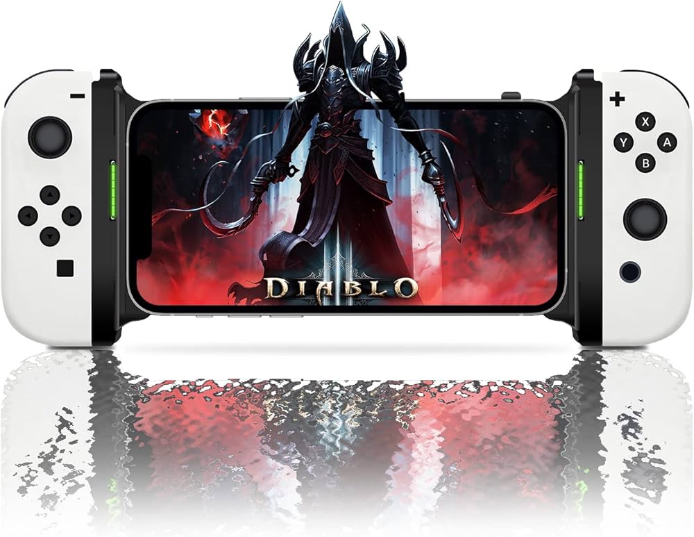 Amazon.com: DUEQID Switch Joy Con Holder Grip for iPhone, Black