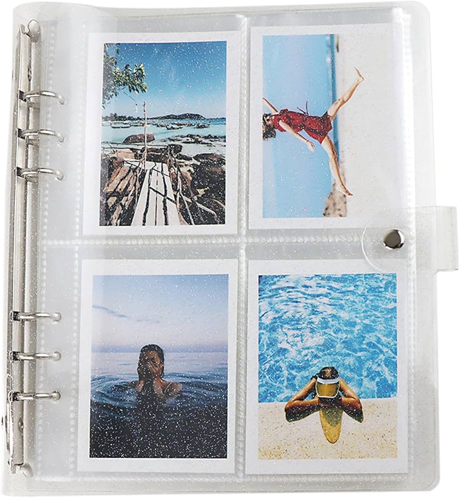 Amazon.co.jp: 25枚 200ポケット 4インチ フォトアルバムスリーブ