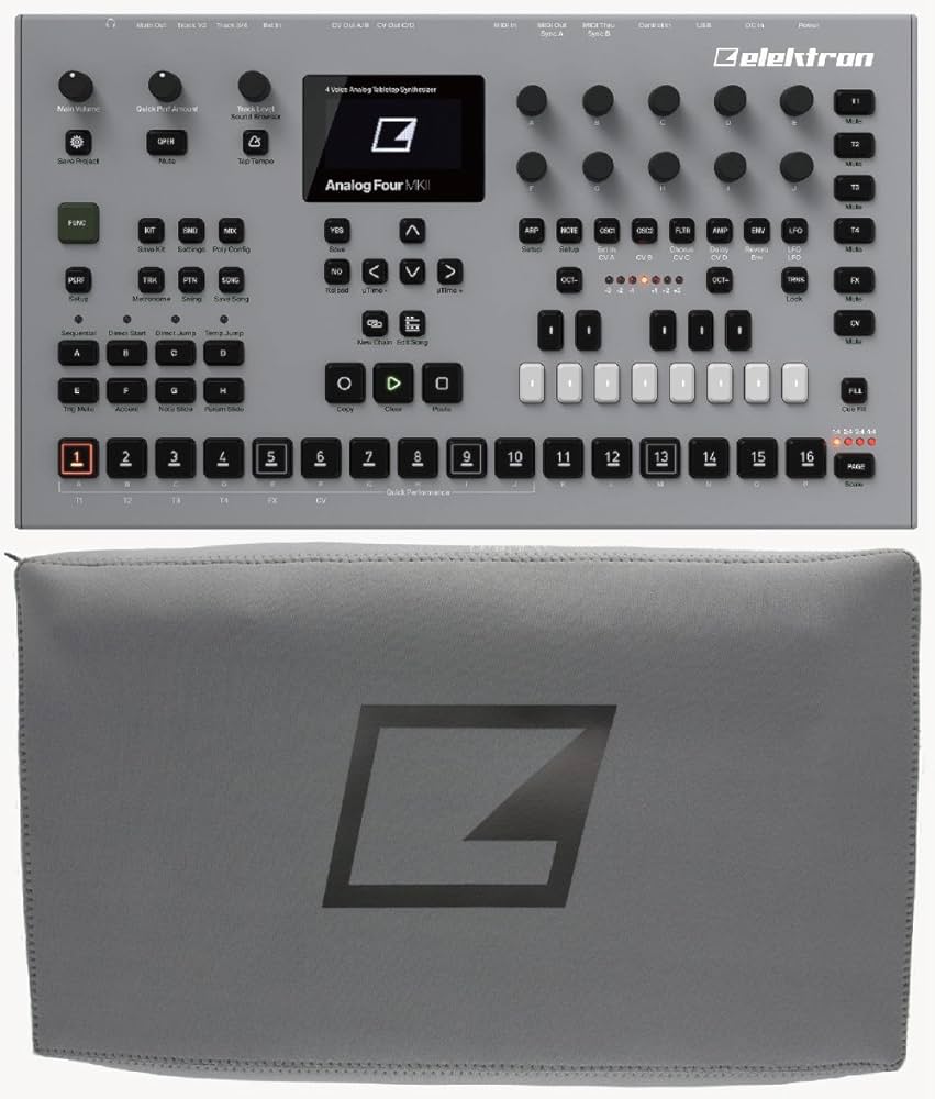 Amazon | ELEKTRON エレクトロン Analog FOUR MKII + Dust cover DC-1