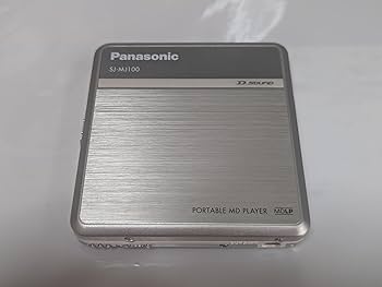 Amazon.co.jp: Panasonic D‐SOUND ポータブルMDプレーヤー シルバー SJ