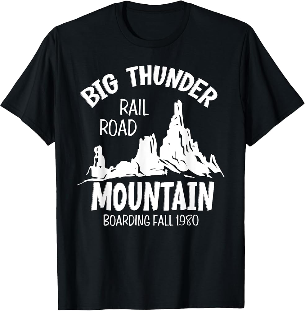 Amazon.co.jp: ビッグ・サンダー・マウンテン Tシャツ : ファッション