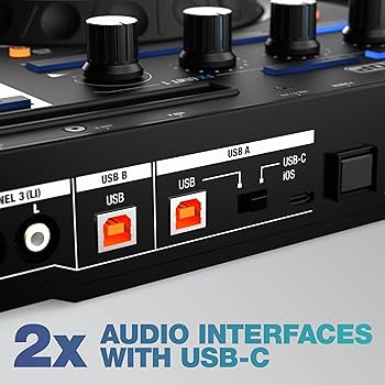 Amazon.com: Reloop Mixon 8 Pro 4-Channel DJ Controller, Black