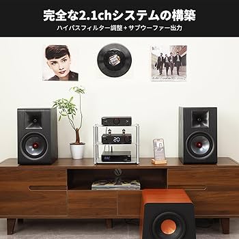 Amazon.co.jp: AIYIMA A20 ステレオアンプ TPA3255 2.1 チャンネル