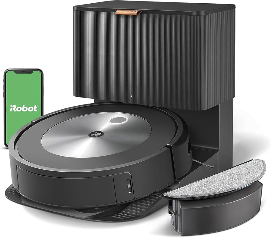 Amazon.com - iRobot Roomba Combo j5+ Self-Emptying Robot Vacuum