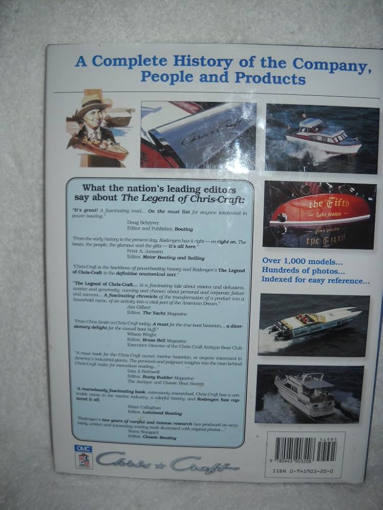 Amazon | The Legend of Chris-Craft | Reference