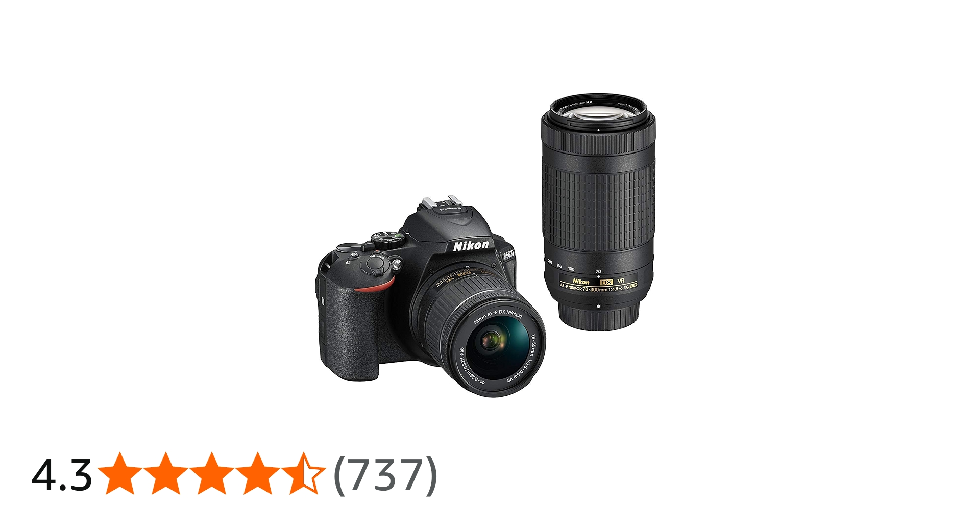 ❤即購入1000円OFF❤美品❤ Nikon D5600 高性能 Wズームキット ニコン