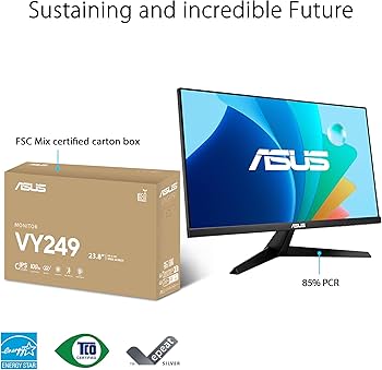 Amazon.co.jp: ASUS 24” (23.8-inch viewable) Eye Care Monitor