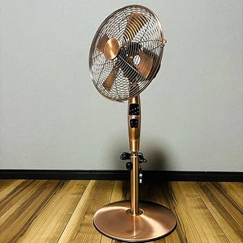 Amazon.co.jp: アンティーク メタル扇風機 コッパーカラー