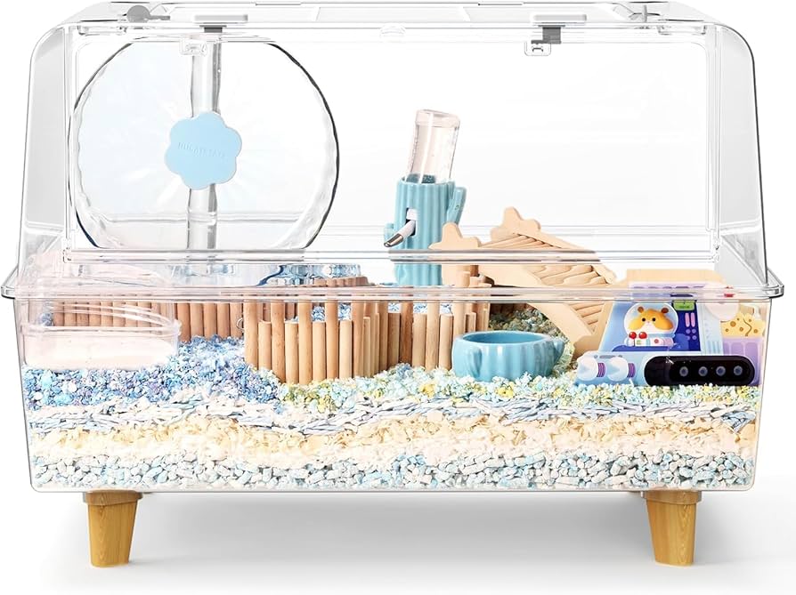 Amazon | BUCATSTATE 新版 700 ハムスター ケージ 大型 最適化 全面