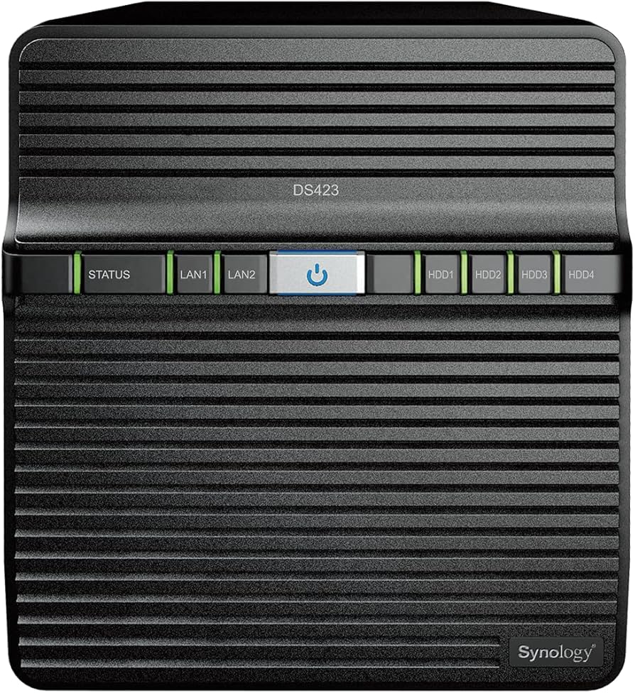Amazon.com: Synology 4-Bay DiskStation DS423 (Diskless) : Electronics