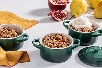 Amazon.com: Le Creuset Stoneware Mini Round Cocotte, 8 oz