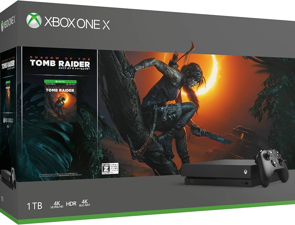 Amazon.co.jp: Xbox One X シャドウ オブ ザ トゥームレイダー 同梱版