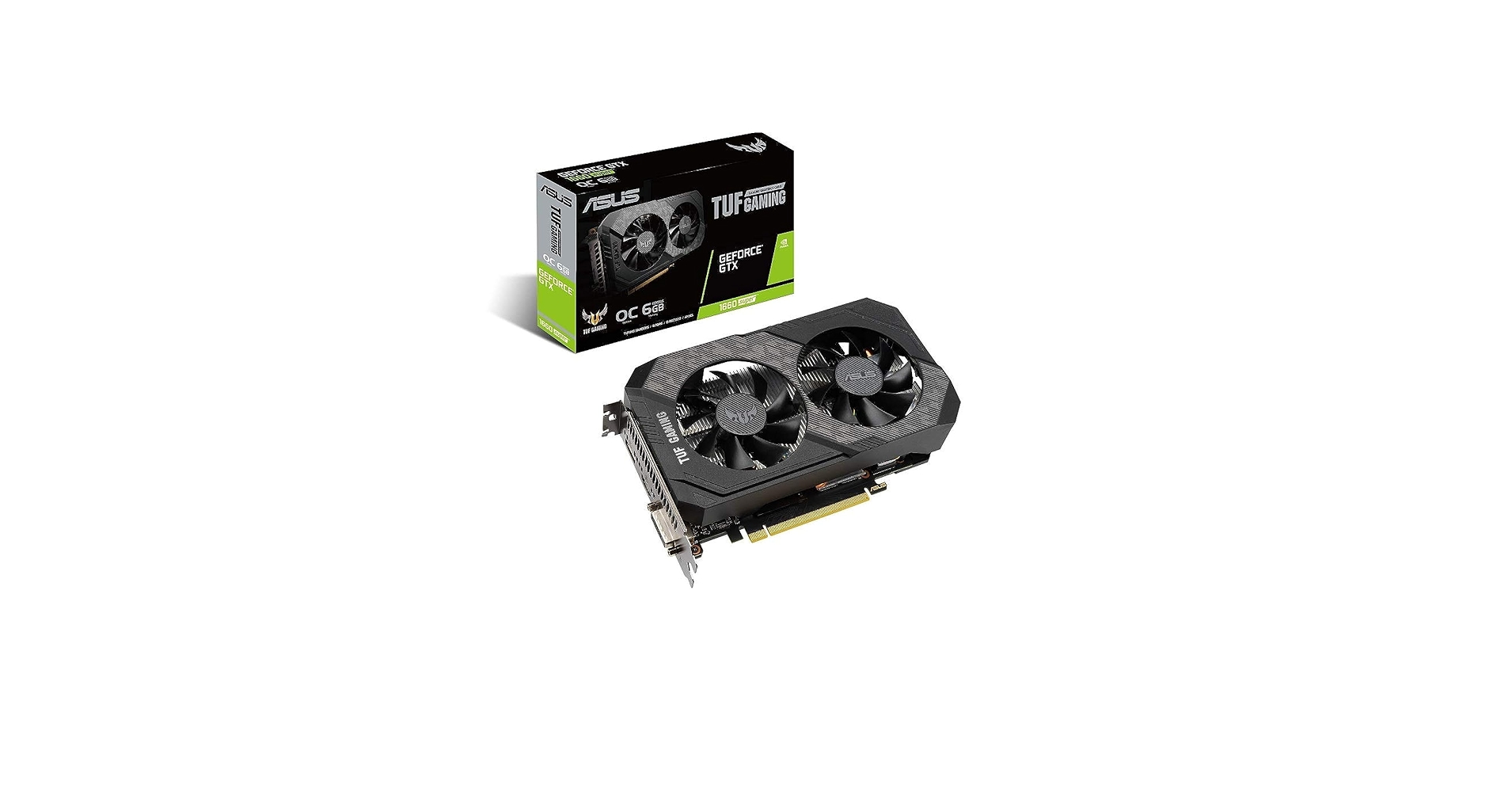 Amazon.com: ASUS TUF Gaming GeForce GTX 1660 Super Overclocked 6GB