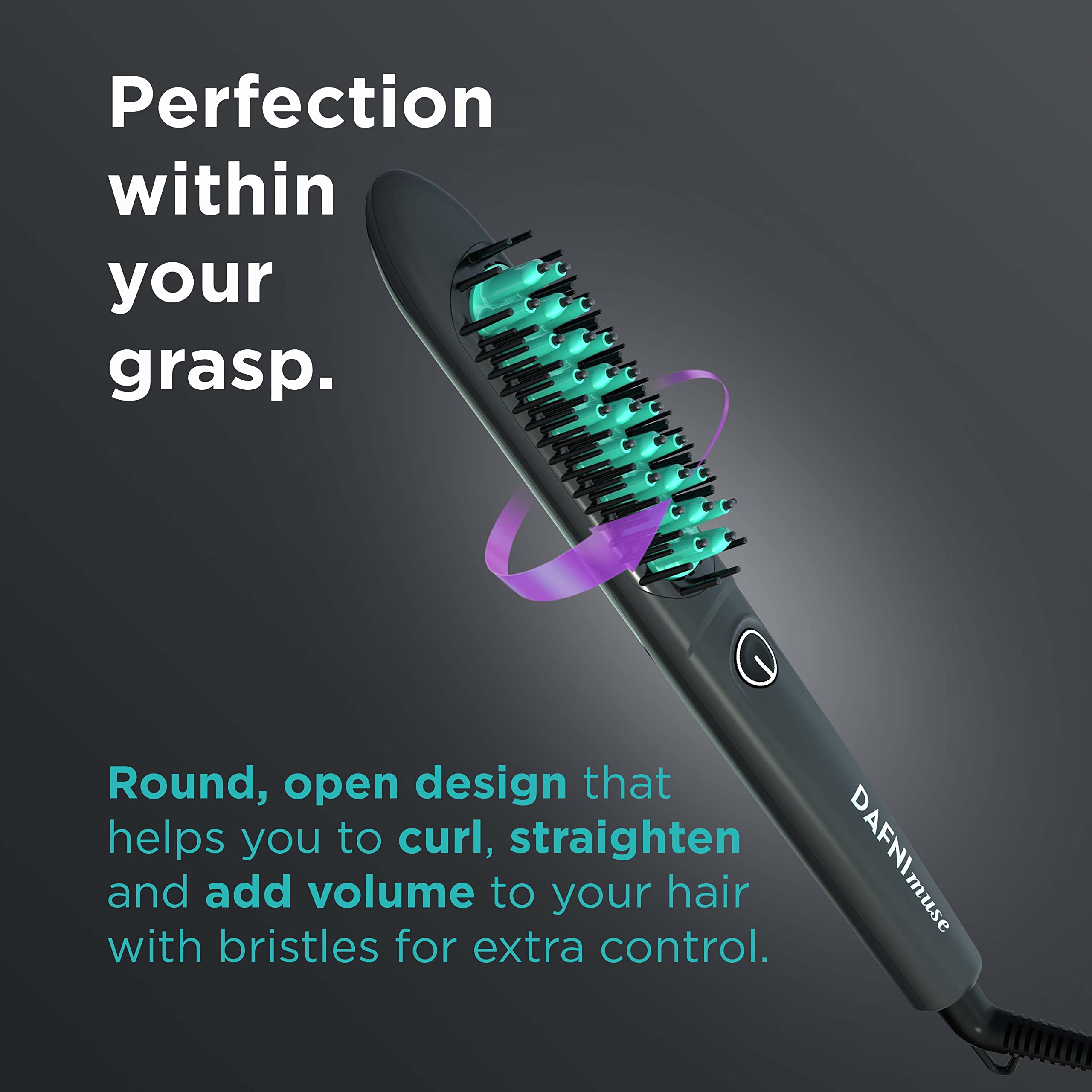Amazon.com : DAFNI X Conair Muse, Smoothing & Styling Hot Brush
