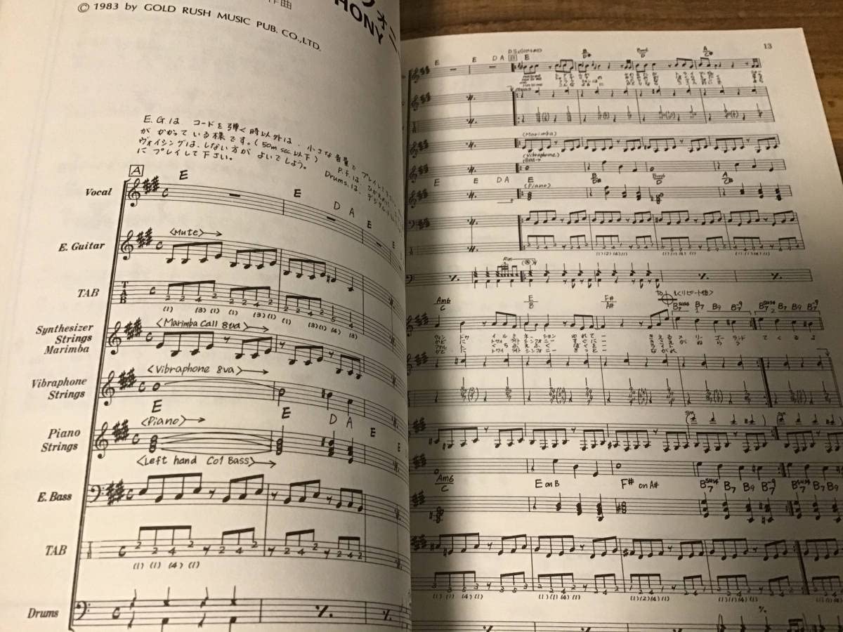 Amazon.co.jp: S/楽譜/伊藤銀次/STARDUST SYMPHONY/タブ譜/バンド