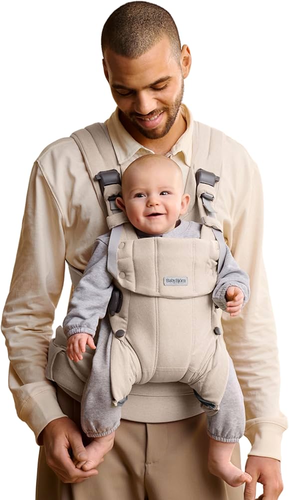 Amazon.com: BabyBjörn Baby Carrier Harmony, Woven mélange, Light