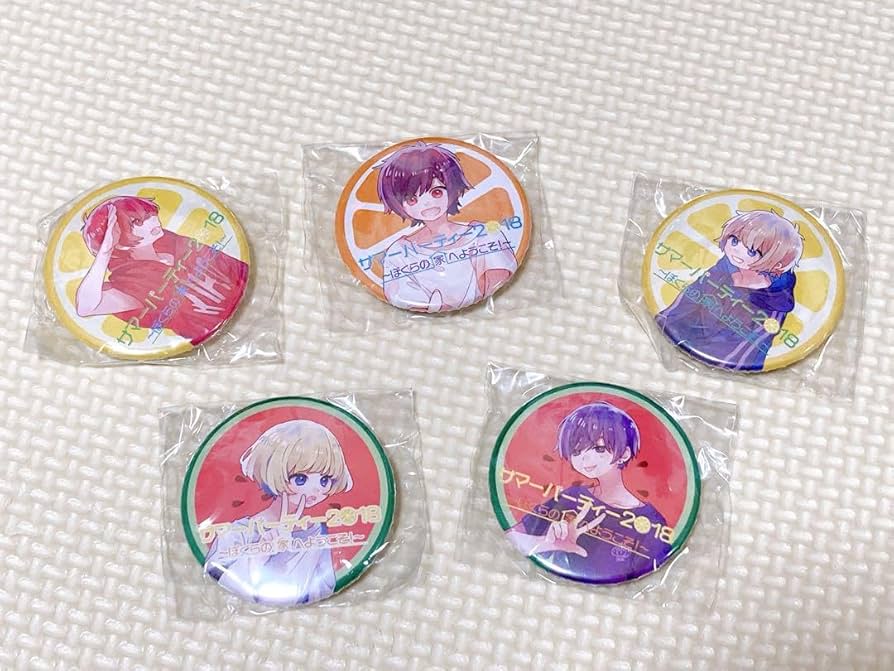 Amazon.co.jp: 天月サマーパーティー2018年 缶バッチセット : おもちゃ