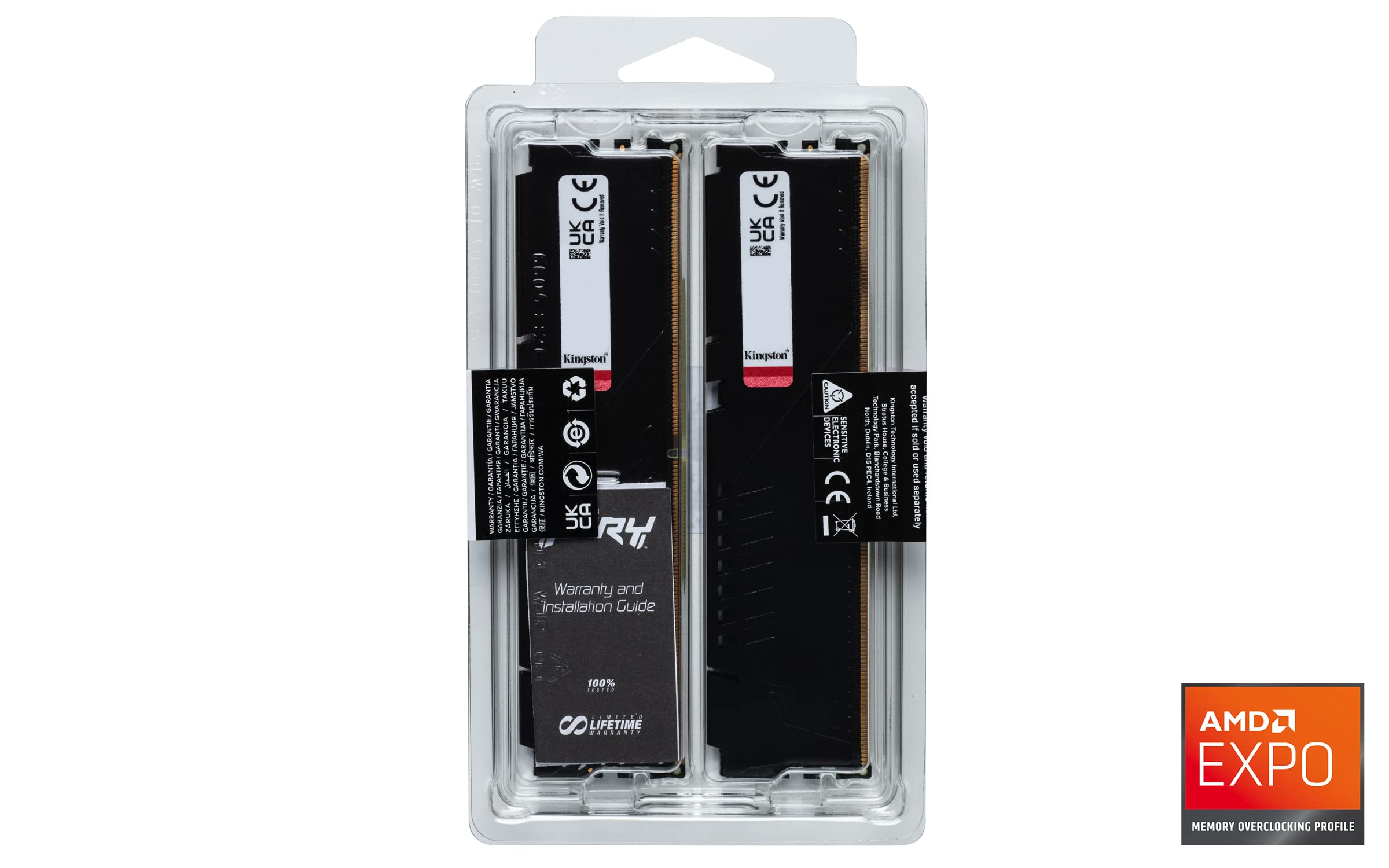 Kingston Fury Beast 32GB (2x16GB) 6000MT/s DDR5 CL36 Desktop