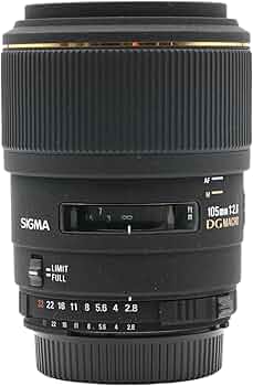 Amazon.co.jp: シグマ 105mm F2.8 EX DG MACRO ニコン用 : 家電＆カメラ