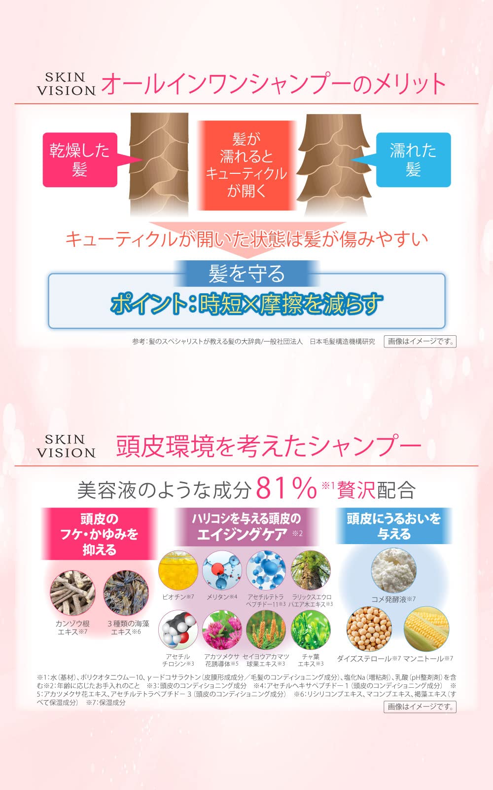 Amazon | スキンビジョン プレミアムエッセンスシャンプー 200ml