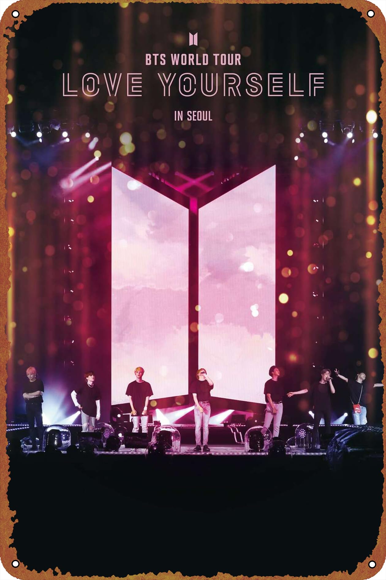 Amazon.com: BTS World Tour: Love Yourself in Seoul Movie Poster