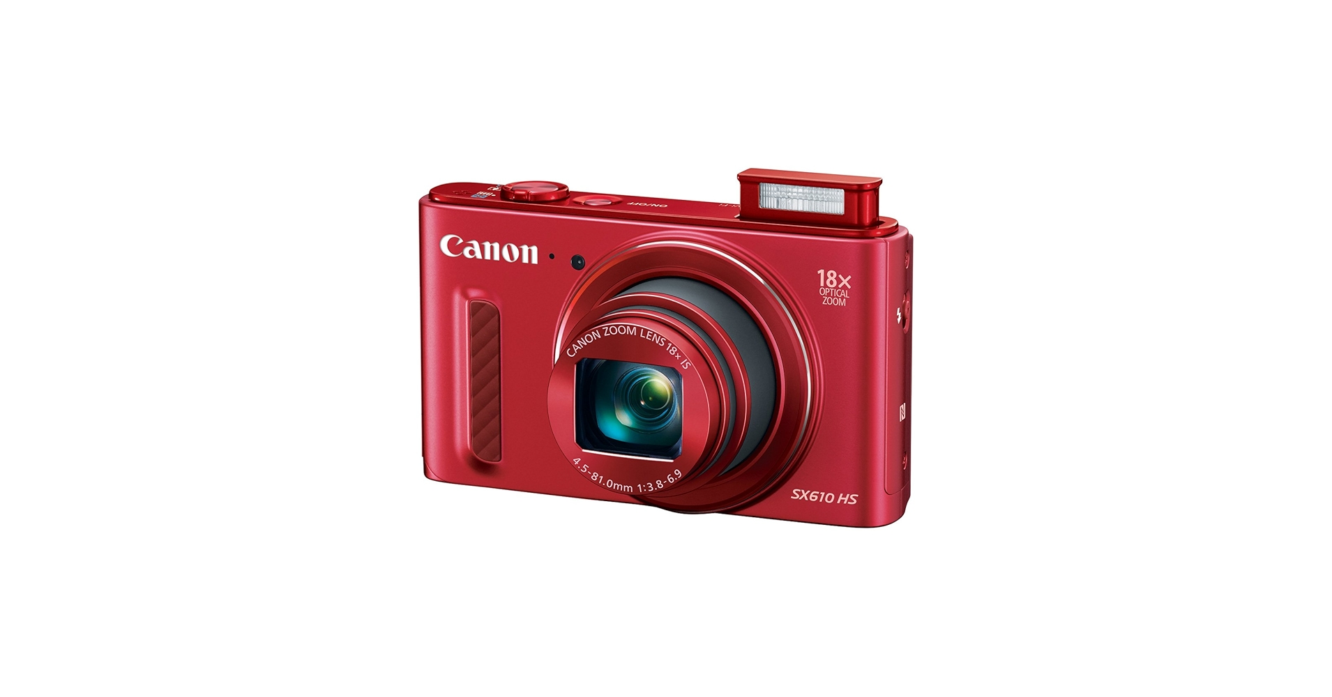 Amazon.com : Canon PowerShot SX610 HS (Red) : Electronics