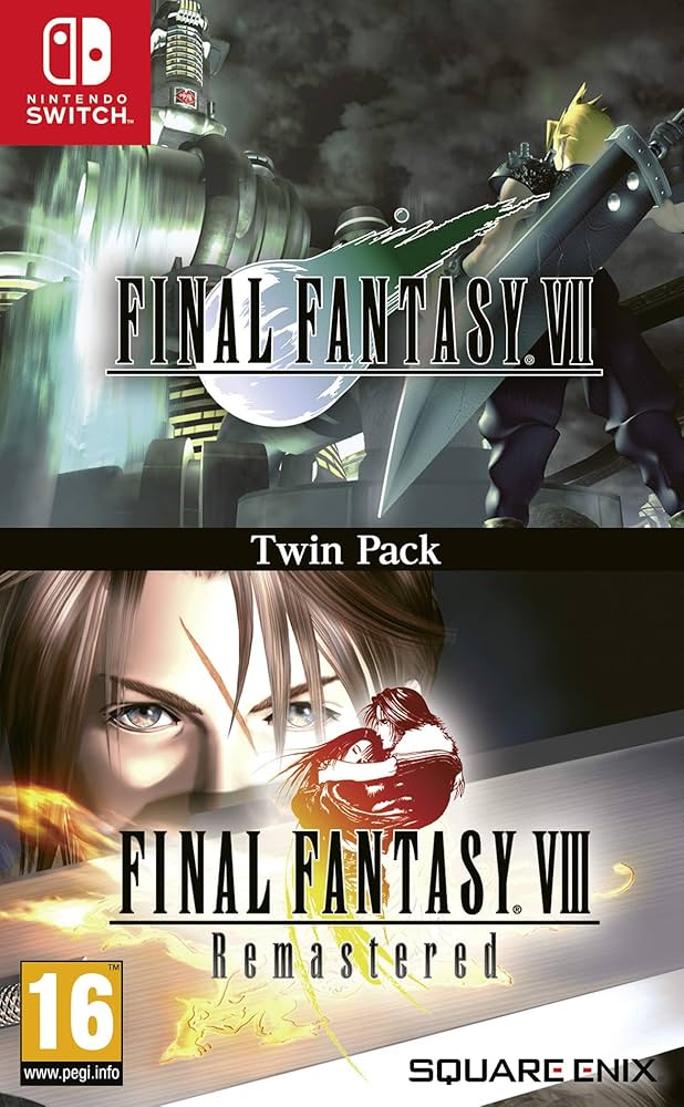 Amazon.com: SQUARE ENIX FINAL FANTASY VII & FINAL FANTASY VIII