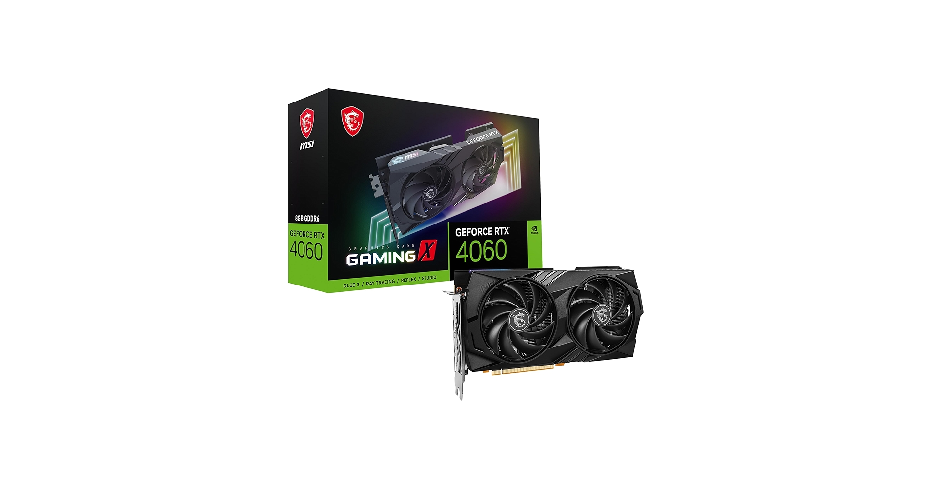 Amazon.com: MSI GeForce RTX 4060 Gaming X 8G Graphics Card - RTX