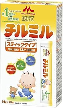 Amazon | 森永 フォローアップミルク チルミル スティックタイプ 14g