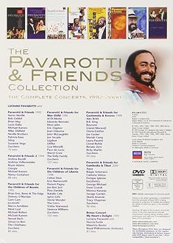 Amazon.co.jp: Pavarotti & Friends Collection (4pc) [DVD] : DVD