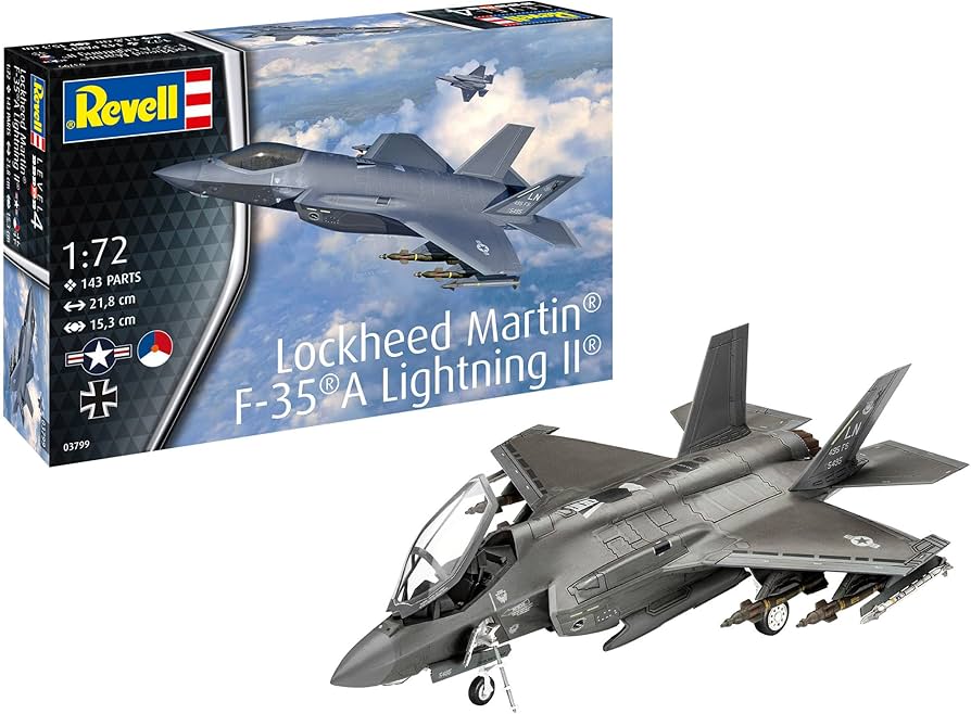 Amazon | ドイツレベル 1/72 F-35A ライトニングII プラモデル 03799