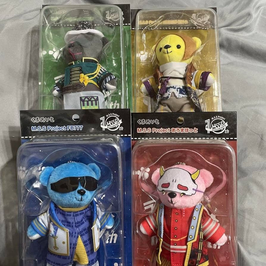 MSSP くまめいと 手に乗せられるやつ 4体セット MSSP くまめいと