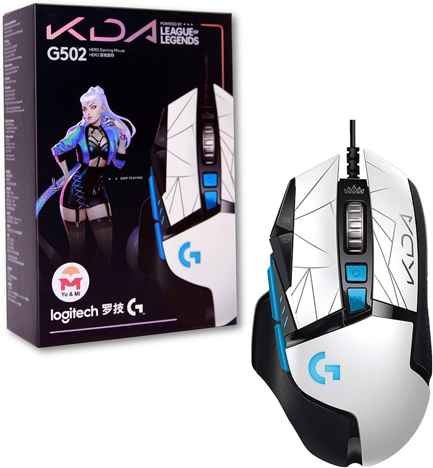 Amazon | Logitech g502 LoL KDA RGB 有線 多ボタン マウス 高速