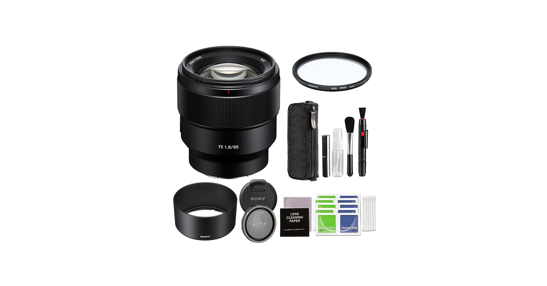 美品・箱付きSONY FE 85mm F1.8 SEL85F18 フードキャップ ☆極上美品