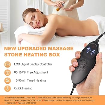 Amazon.com: Hot Stones Massage Warmer Kit with Temperature