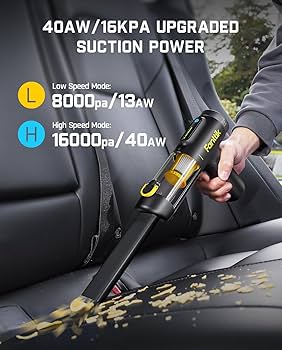 Amazon | Fanttik Slim V10 Mix ハンディクリーナー 車用掃除機