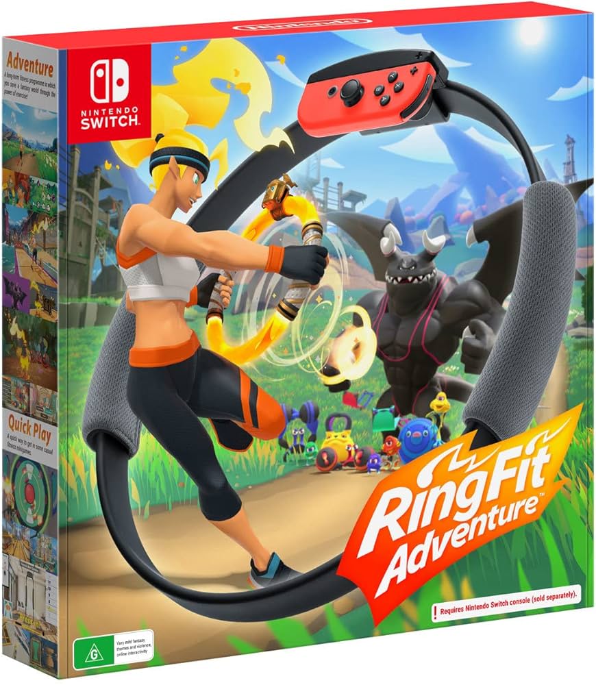 Amazon.co.jp: Nintendo Switch Ring Fit Adventure - Black : ゲーム