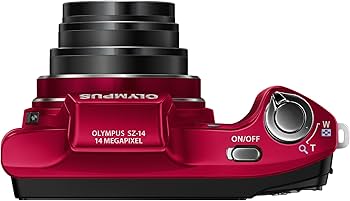 Amazon.com : Olympus SZ-14 Red Digital Camera - International