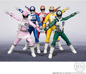 Amazon.co.jp: SHODO SUPER 電子戦隊デンジマン バンダイ 食玩 : おもちゃ