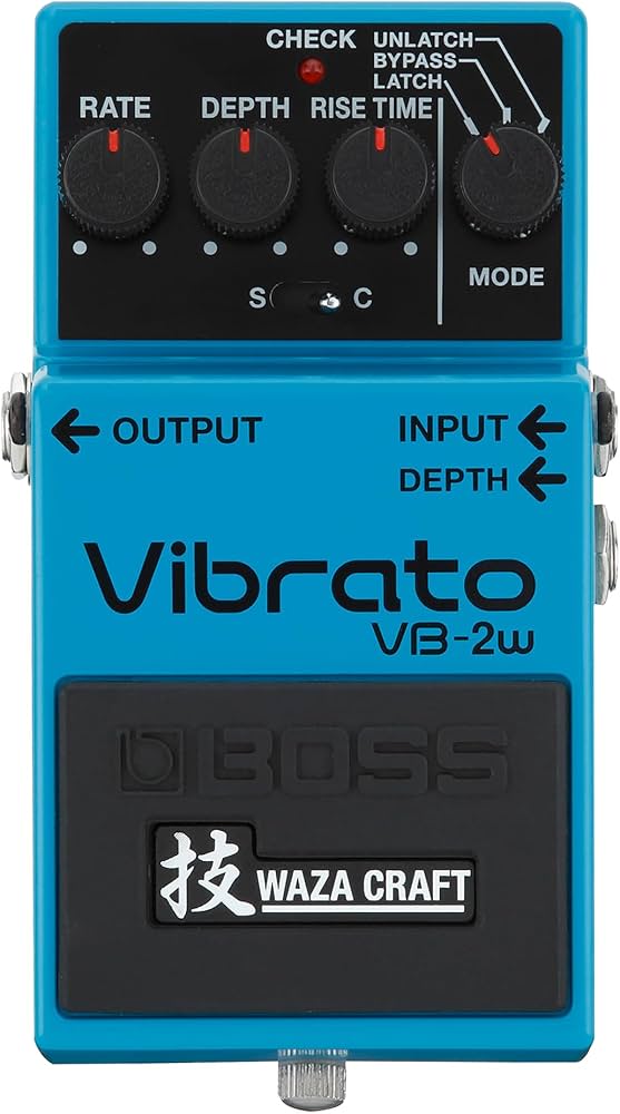 Amazon.com: BOSS VB-2W Vibrato | Premium Waza Craft Guitar Effect