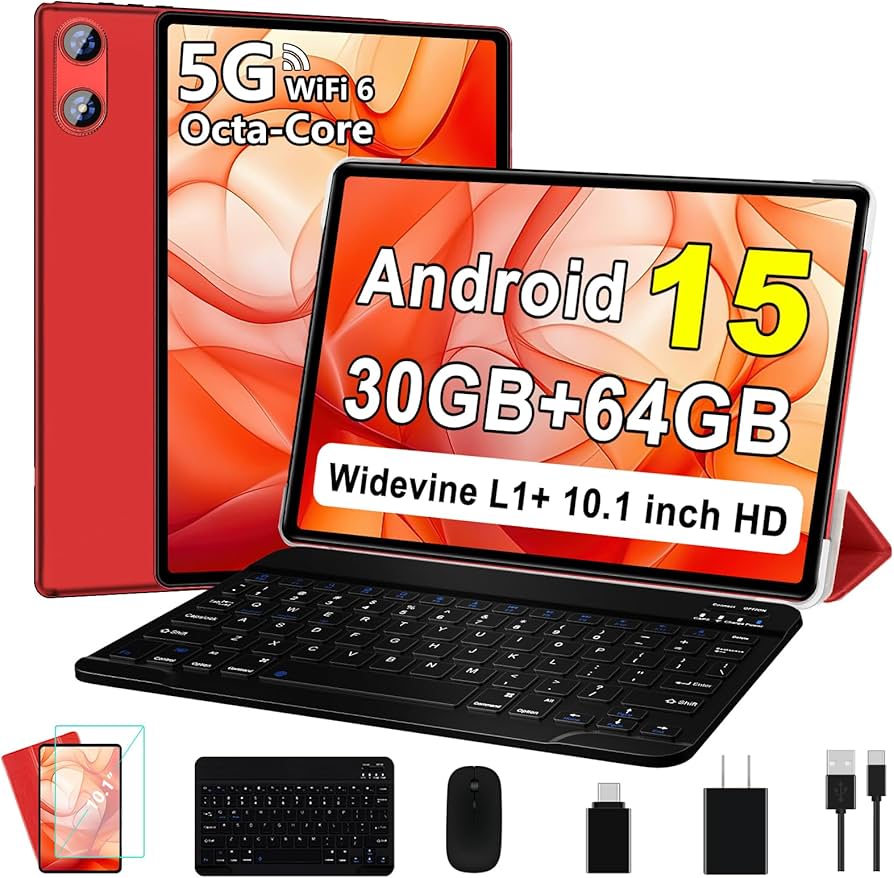 Amazon.com : UJJ 2025 Android 15 Tablet 10 Inch Tablets with