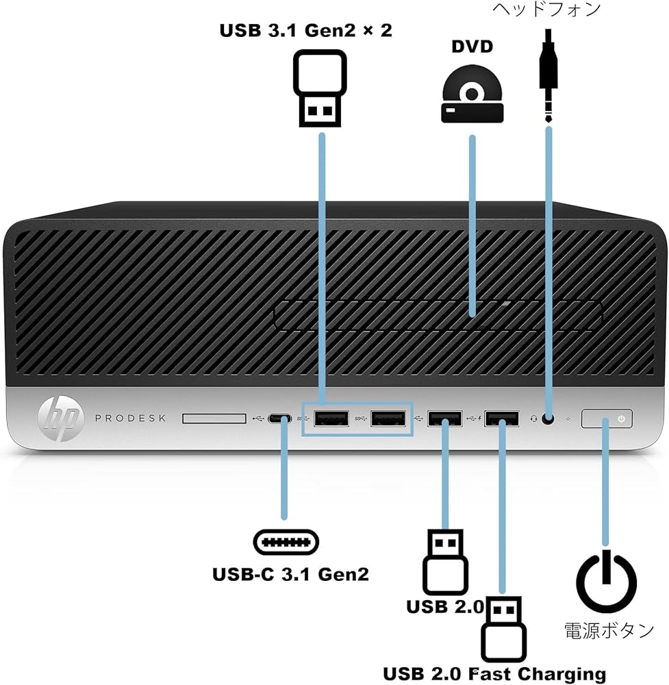 Amazon.co.jp: 【整備済み品】 HP Pro Desk 600 G5 SFF Intel 第九世代