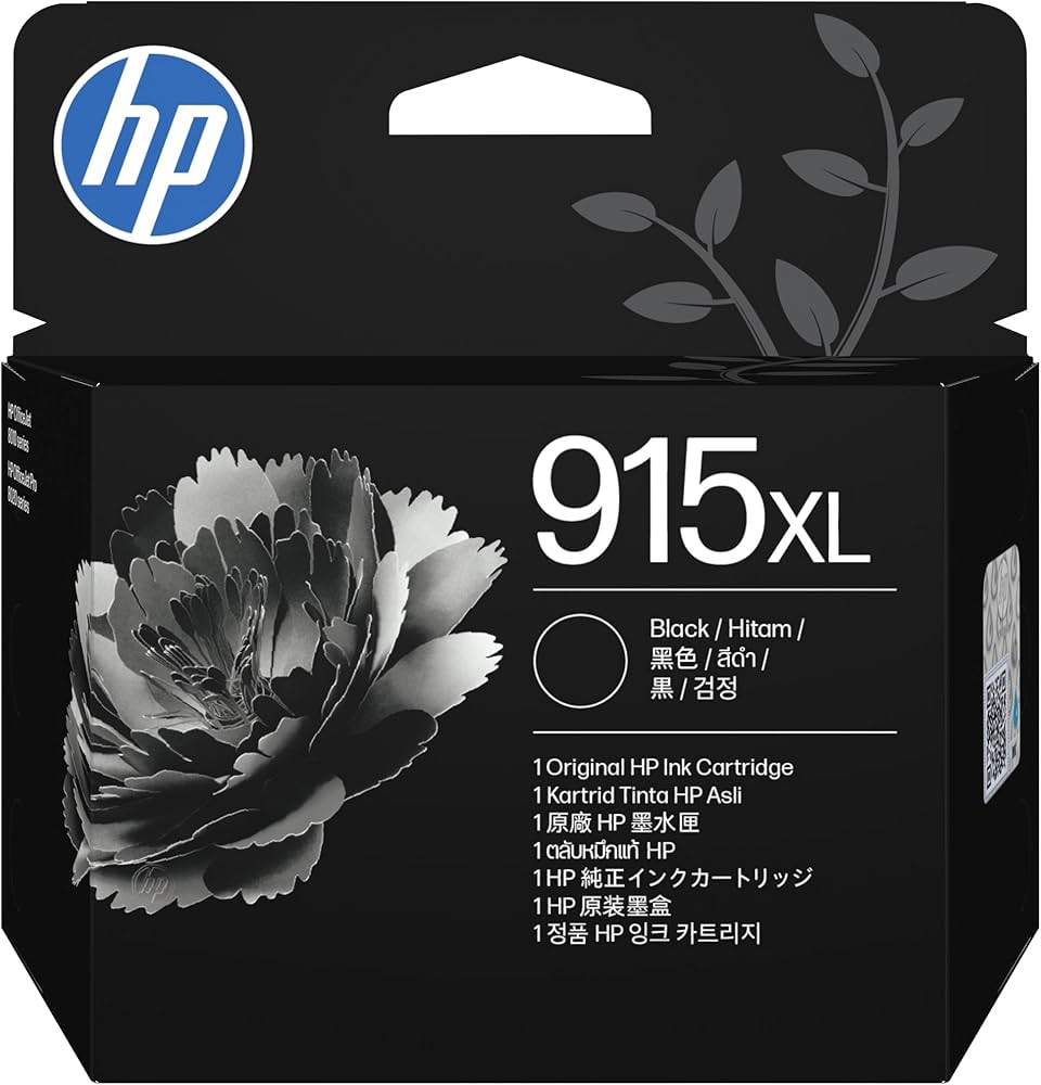 Amazon.co.jp: HP 915XL 純正 インクカートリッジ ブラック 黒 増量