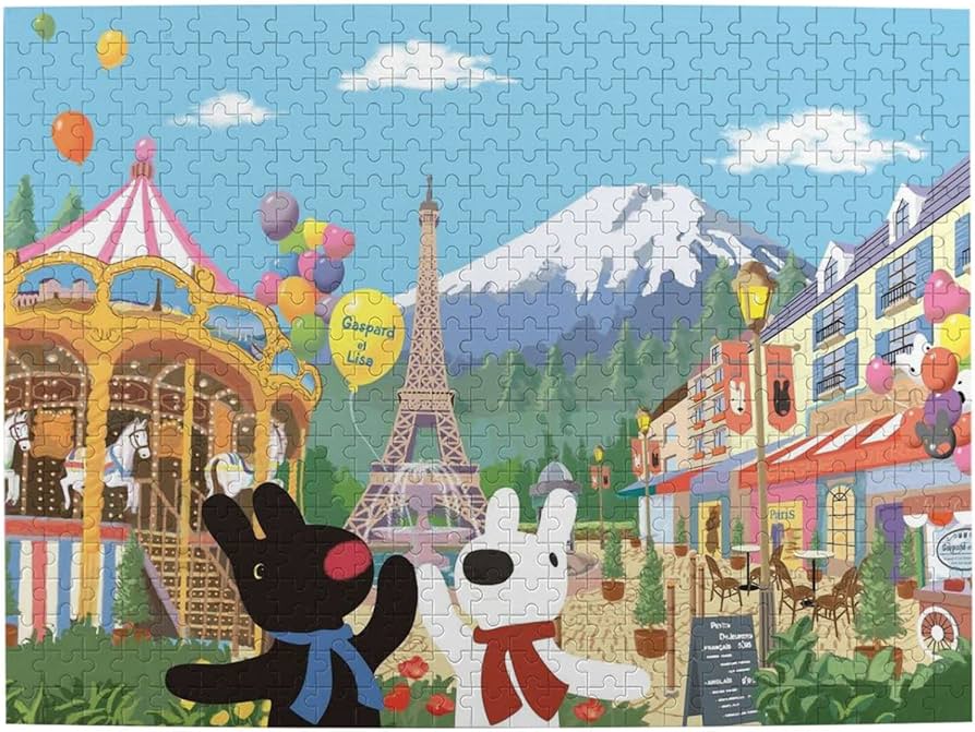 リサとガスパール 1000ピース ジグソーパズル おかしの家 新品未使用